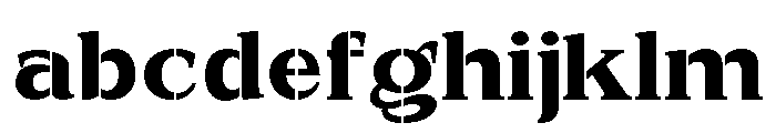 Exovect Bold Semi Expanded FONT