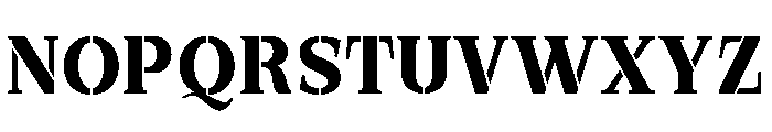 Exovect Bold Font UPPERCASE