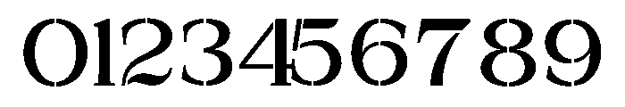 Exovect Expanded Font OTHER CHARS