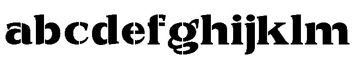 Exovect ExtBd SemExp FONT