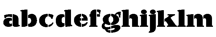 Exovect ExtBlk SemExp FONT