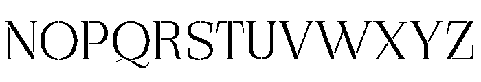Exovect ExtLt SemExp Font UPPERCASE