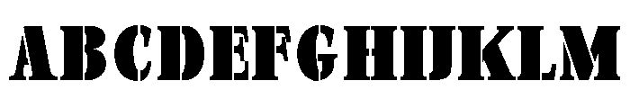 Exovect Extra Black Condensed Font UPPERCASE