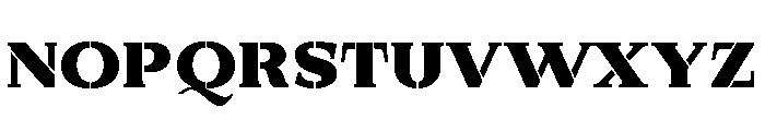 Exovect Extra Black Expanded Font UPPERCASE