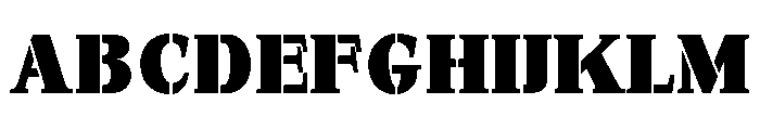Exovect Extra Black Font UPPERCASE