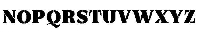 Exovect Extra Black Font UPPERCASE