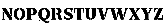 Exovect Extra Bold Font UPPERCASE