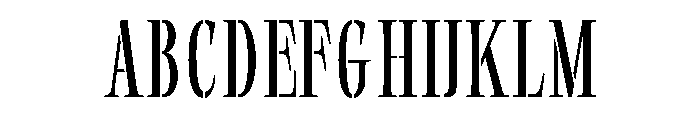 Exovect Extra Light Condensed Font UPPERCASE
