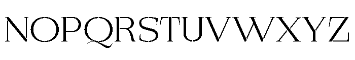 Exovect Extra Light Expanded Font UPPERCASE