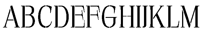 Exovect Extra Light Font UPPERCASE