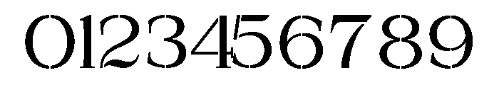 Exovect Light Expanded Font OTHER CHARS