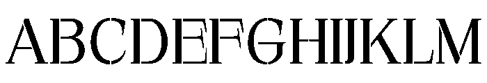 Exovect Light Semi Expanded Font UPPERCASE