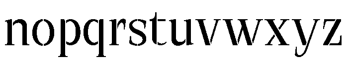 Exovect Light Font LOWERCASE