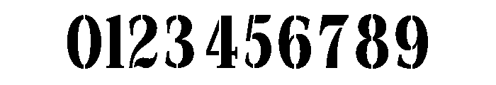 Exovect Medium Condensed Font OTHER CHARS