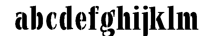 Exovect Medium Condensed FONT