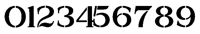 Exovect Medium Expanded Font OTHER CHARS