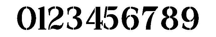 Exovect Medium Font OTHER CHARS