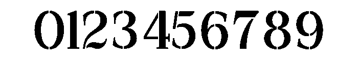 Exovect Regular Font OTHER CHARS