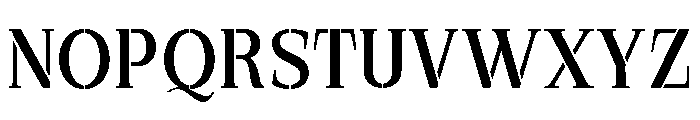 Exovect Regular Font UPPERCASE