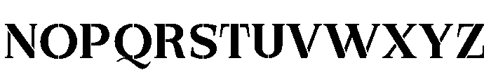 Exovect Semi Bold Semi Expanded Font UPPERCASE