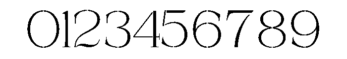 Exovect Thin Expanded Font OTHER CHARS