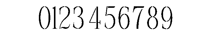 Exovect Thin Semi Condensed Font OTHER CHARS