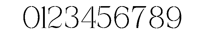 Exovect Thin Semi Expanded Font OTHER CHARS