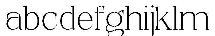 Exovect Thin Semi Expanded FONT