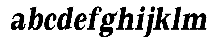 Extinguish Black Cond Slant FONT
