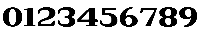 Extinguish Black Expanded Font OTHER CHARS