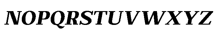 Extinguish Black Slanted Font UPPERCASE