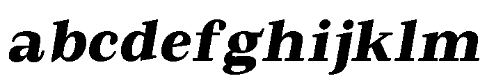 Extinguish Black Slanted FONT