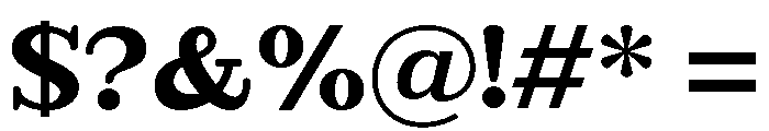 Extinguish Black Font OTHER CHARS