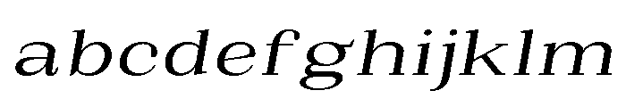 Extinguish Expanded Slanted FONT
