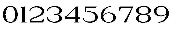 Extinguish Expanded Font OTHER CHARS