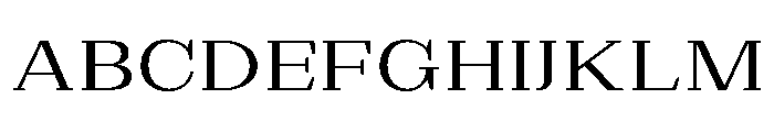 Extinguish Expanded Font UPPERCASE