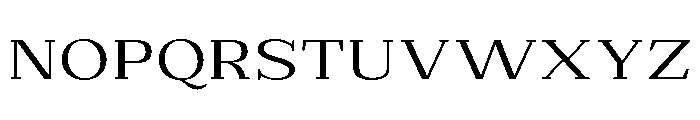 Extinguish Expanded Font UPPERCASE