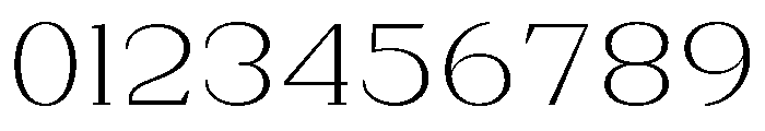 Extinguish ExtLt SemExp Font OTHER CHARS