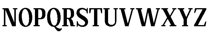 Extinguish Extra Bold Condensed Font UPPERCASE