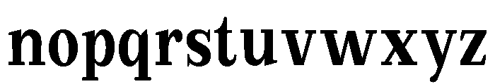 Extinguish Extra Bold Condensed Font LOWERCASE