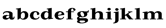 Extinguish Extra Bold Expanded FONT