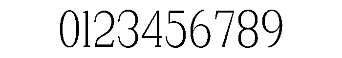 Extinguish Light Condensed Font OTHER CHARS