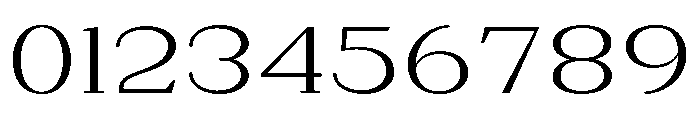 Extinguish Light Expanded Font OTHER CHARS