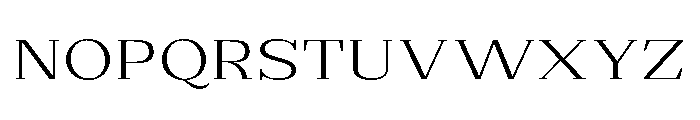 Extinguish Light Expanded Font UPPERCASE