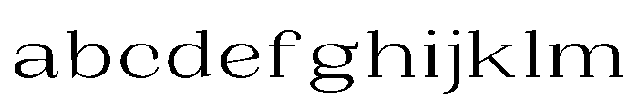 Extinguish Light Expanded FONT