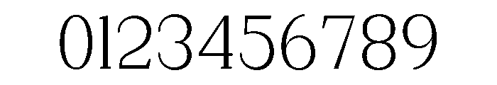 Extinguish Light Semi Condensed Font OTHER CHARS