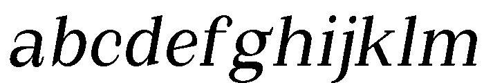 Extinguish Med SemiCond Slant FONT
