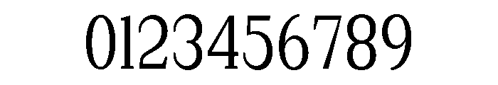 Extinguish Medium Condensed Font OTHER CHARS