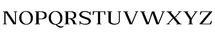 Extinguish Medium Semi Expanded Font UPPERCASE