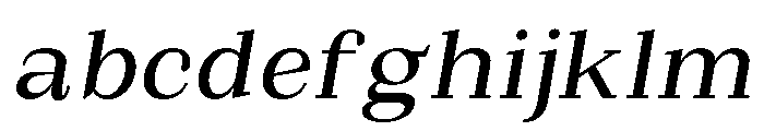 Extinguish Medium Slanted FONT